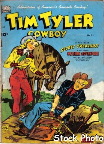 Tim Tyler #15 © August 1949 Standard Comics